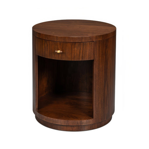 Mid-Century Modern Round End Table