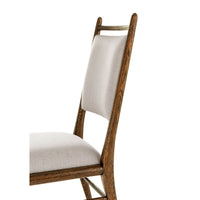 Close-up of chair back and frame details.