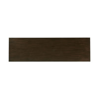 Top view of mid-century dresser surface.