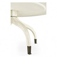 Stylish dining table legs, close-up.