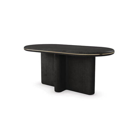 Midnight Modern Oak Dining Table