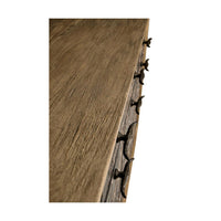 Sideboard top with handle detail.