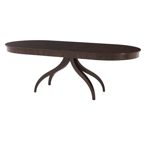 Modern Classical Extension Dining Table - Mahogany