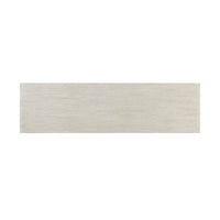 Modern coastal cabinet top view.