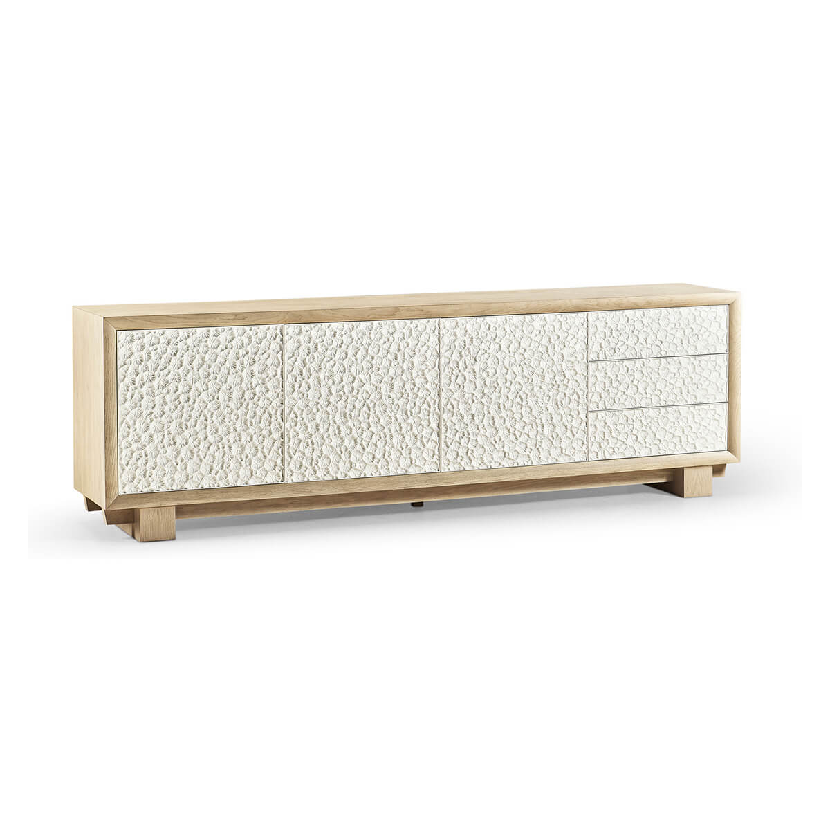 Modern Coral Media Cabinet - English Georgian America