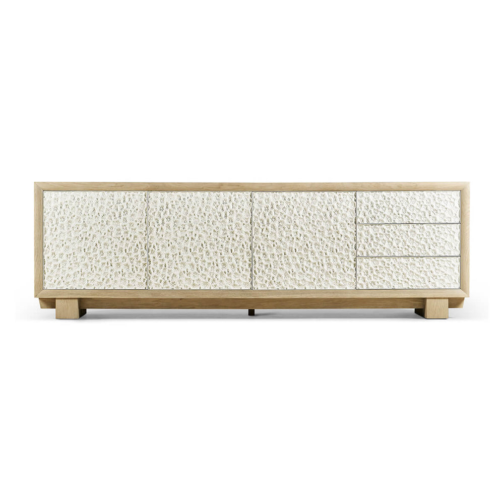 Modern Coral Media Cabinet - English Georgian America