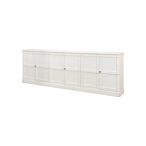 Modern Country White Painted Sideboard