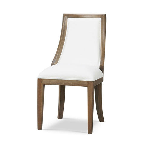 Modern Curved Back Dining Chair