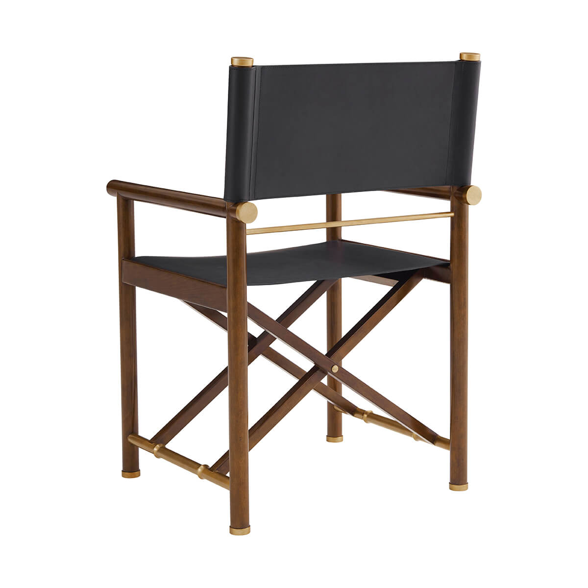 Back angle of modern director's desk chair