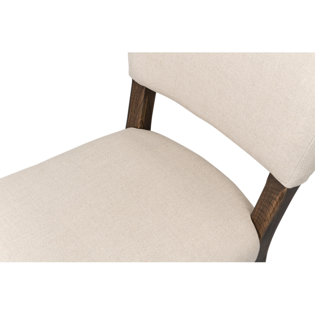 Detail of chair seat and back connection.