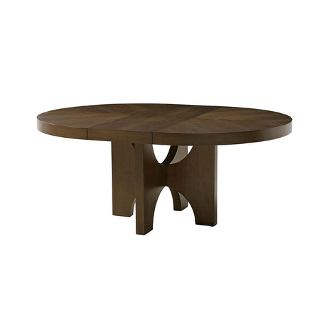 Modern Extending Dark Ash Dining Table