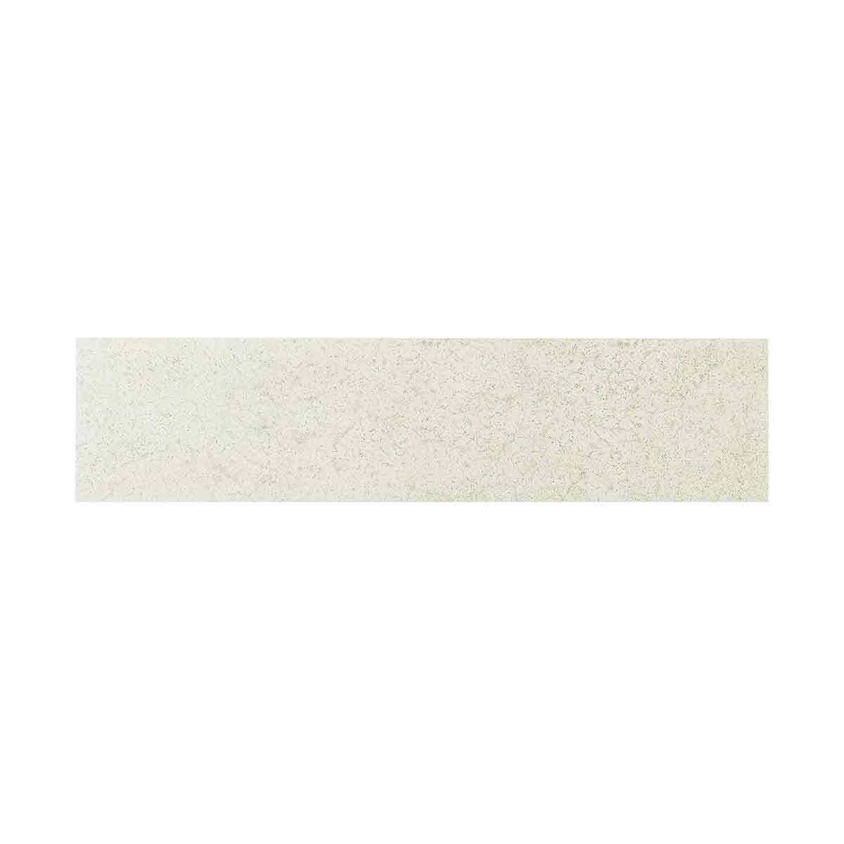 Top view of console table's textured stone surface.