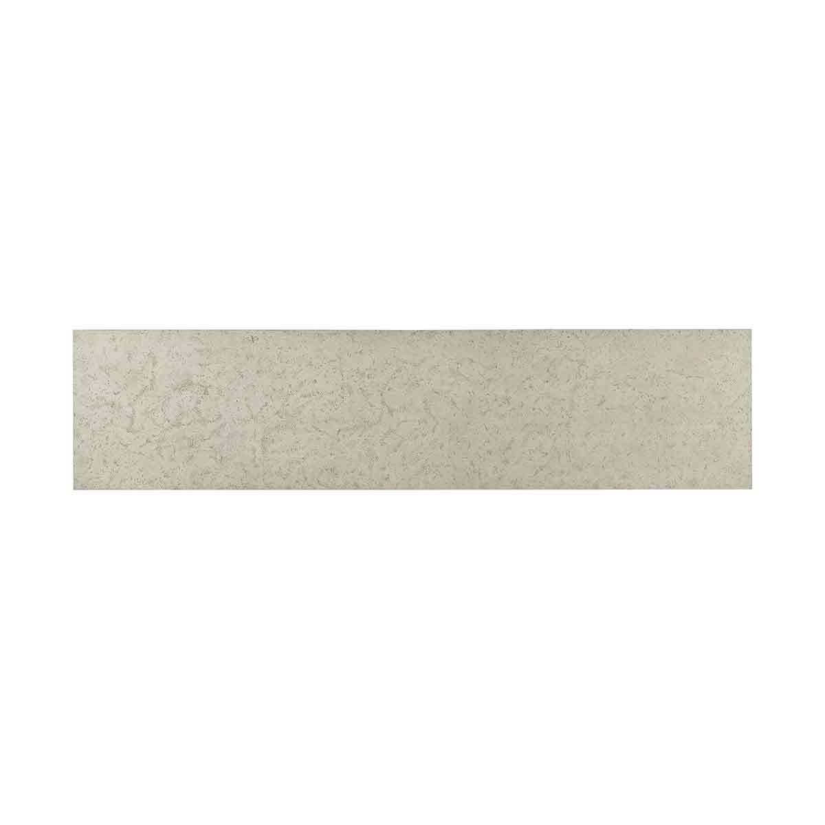 Top view of the faux bois console table surface.