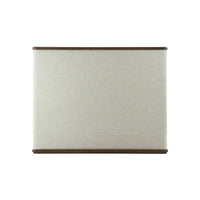 Top view of modern upholstered bed frame design.