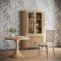 Modern dining room interior with French dining chair.