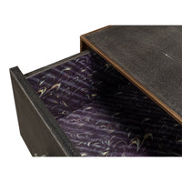Modern Leather Wrapped Dresser EGA HOME Modern Leather Wrapped Dresser EGA HOME