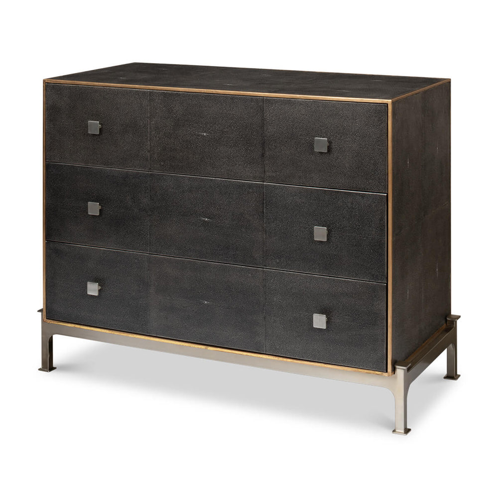 Modern Leather Wrapped Dresser – EGA HOME