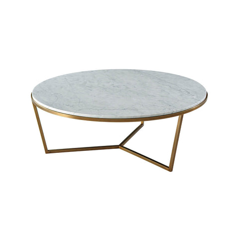 Modern Marble Top Cocktail Table