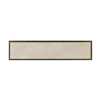 Top view showing marble surface of console.