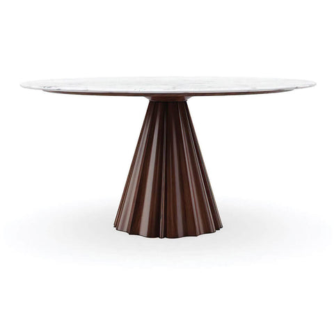 Modern Marble Top Round Dining Table