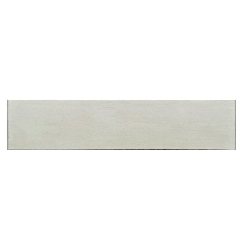 Top view of modern console table, rectangular surface design.
