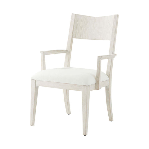 Modern Painted Dining Arm Chair