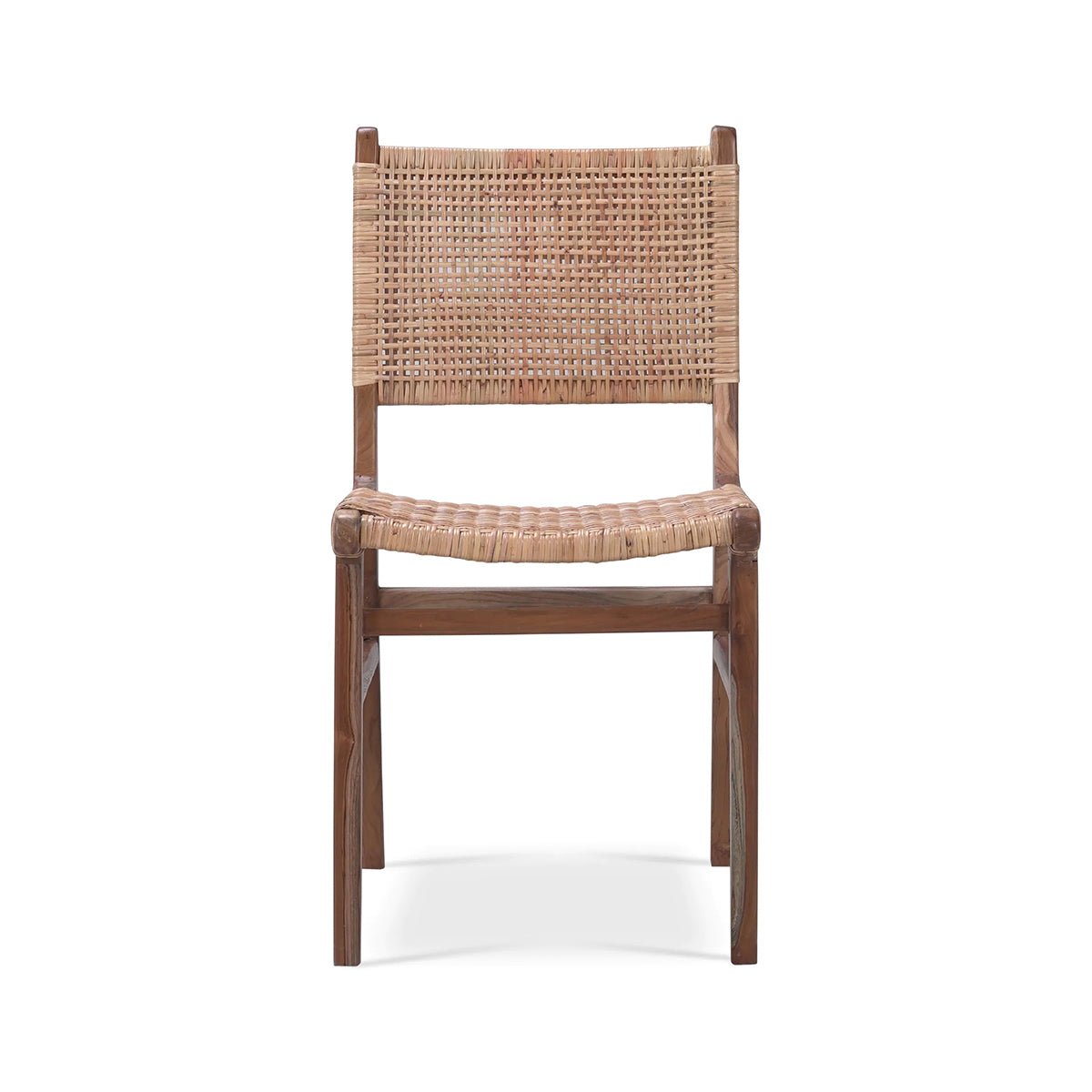 Modern Teak Dining Chairs - English Georgian America