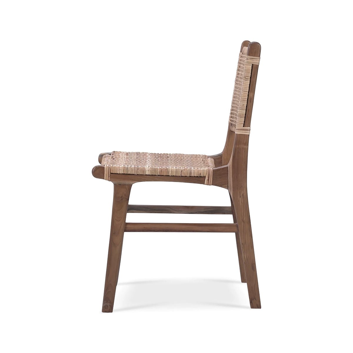 Modern Teak Dining Chairs - English Georgian America