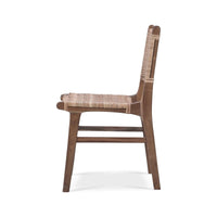 Modern Teak Dining Chairs - English Georgian America