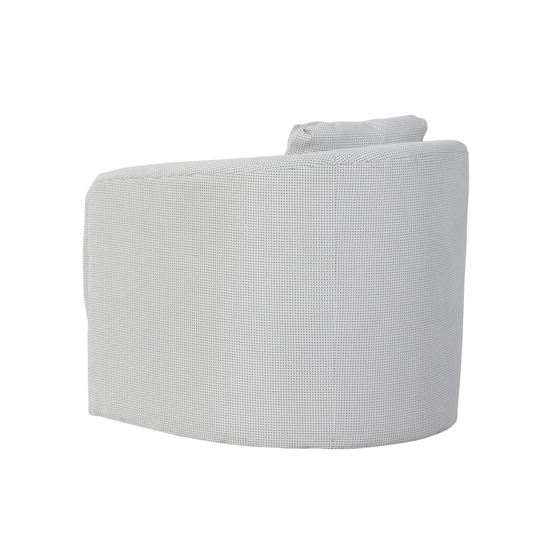 Modern Tub Back Chair - English Georgian America