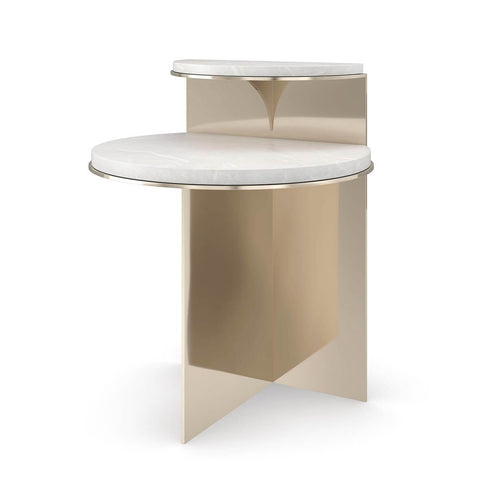 Modern Two Tier End Table