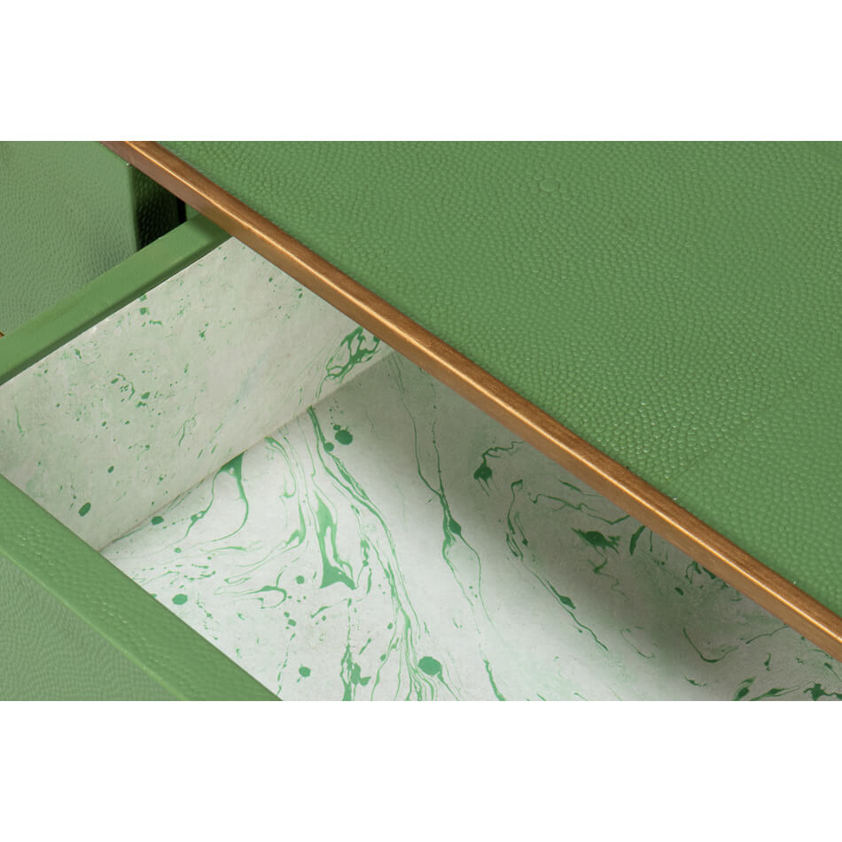 Detail of drawer's interior pattern and texture.
