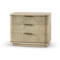 Modern Woven Nightstand - English Georgian America