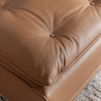 Modular Leather Sofa with Deep Seat, view 5