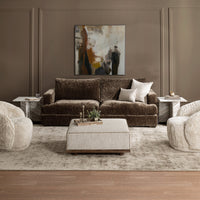 Modular Sofa with Reversible Cushions, 2 Piece, view 9