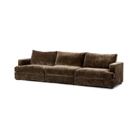 Modular Sofa with Reversible Cushions, 3 Piece, view 2