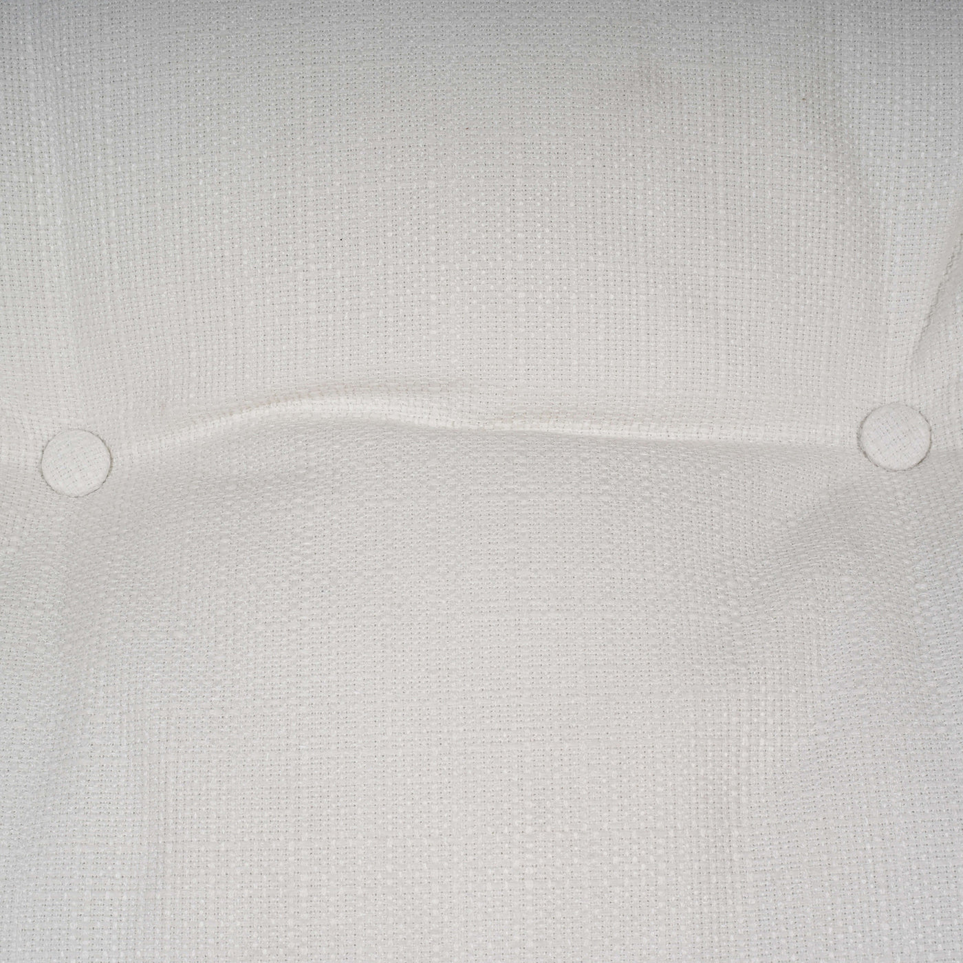 Close-up of rattan chair seat cushion texture.