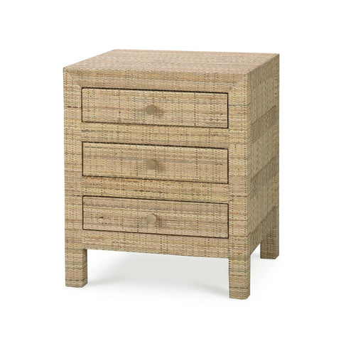 Natural Rattan Bedside Table