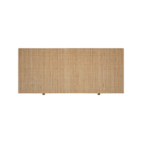 Natural Rattan Chest of Drawers - English Georgian America