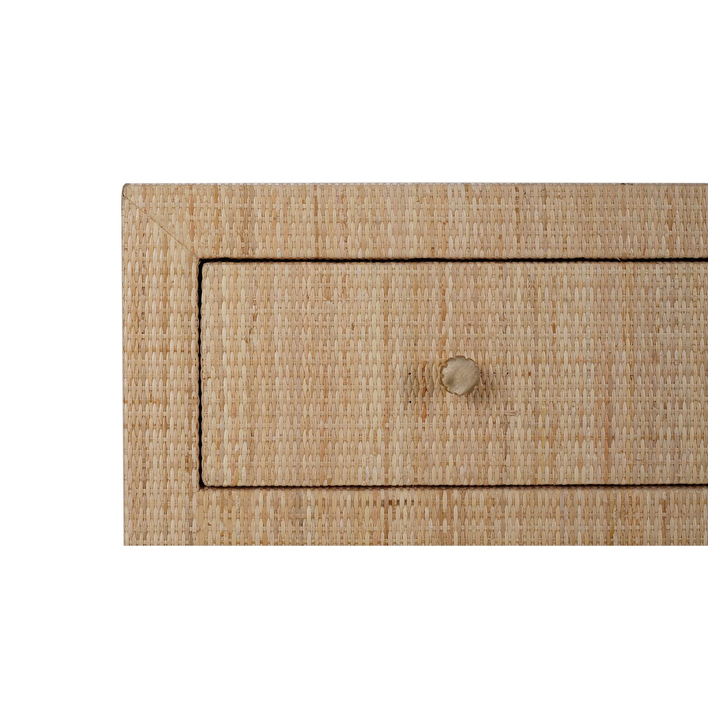 Natural Rattan Chest of Drawers - English Georgian America