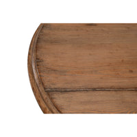 Detailed view of tabletop surface texture and finish.