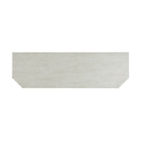Top view of Northern European painted buffet, subtle texture.
