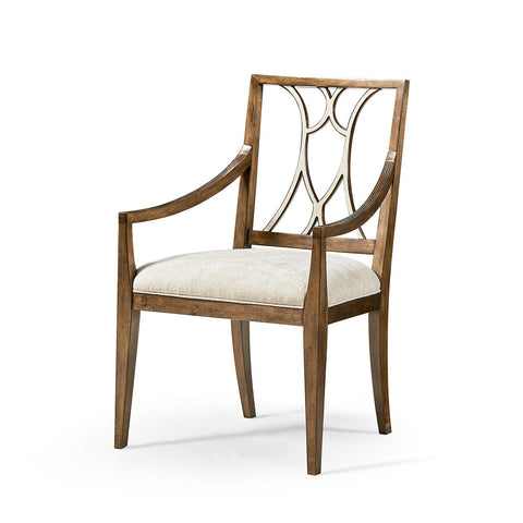 Open Lattice Dining Armchair