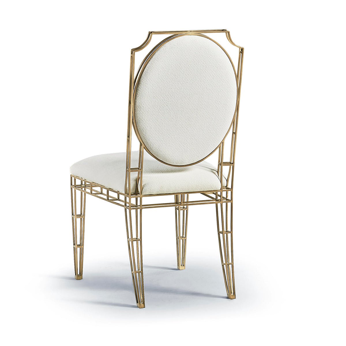 Openwork Steel Dining Chair - English Georgian America
