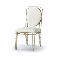 Openwork Steel Dining Chair - English Georgian America