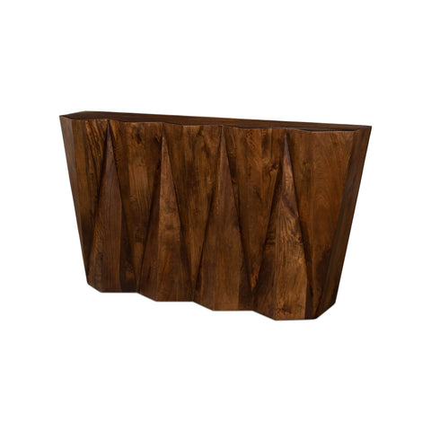 Organic Geometric Console Table