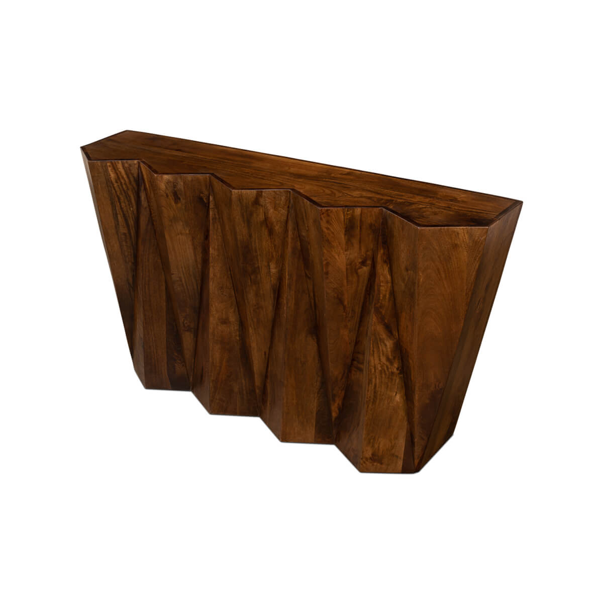 Angled top view showing complete geometric design.