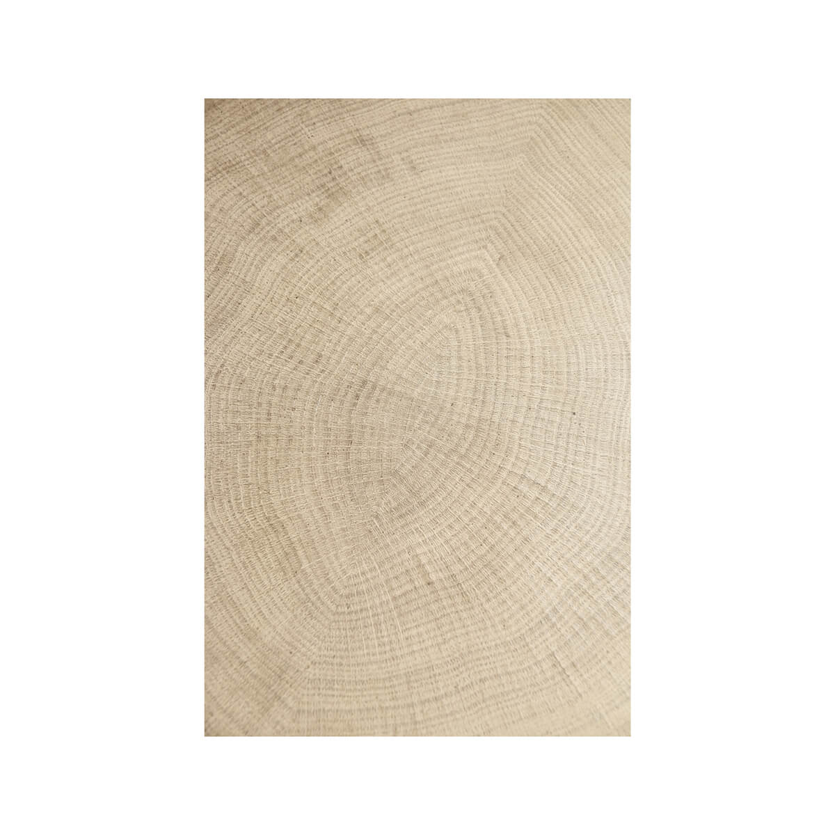 Organic modern accent table top texture close-up