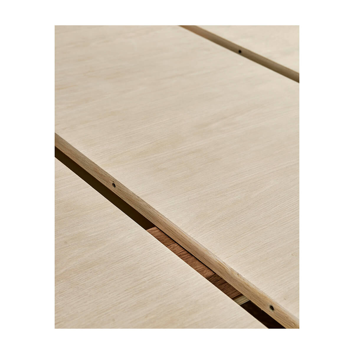Dining table top wood texture, close-up.