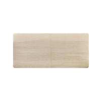 Rectangular dining table top, alternate angle.